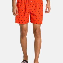 Puma Cherry Tomato Regular Fit Printed Boxers-picture-35