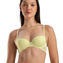Calvin Klein Underwear Half Coverage Lightly Padded Underwired Push-Up Bra-0