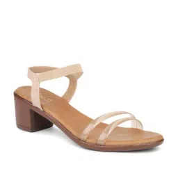 Inc.5 Women's Beige Ankle Strap Sandals-image-49