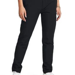 UNDER ARMOUR Black Solid Pants-10