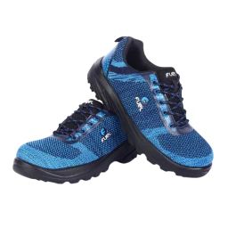 Fuel Steel Toe Safety Shoes Low Ankle Single Density PU Sole Blue, Boulder Size UK 9-image-67