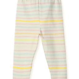 Nauti Nati Girls Multicolor Striped Regular Fit Leggings-picture-0