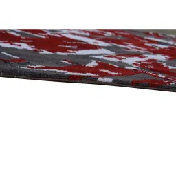 Presto Red & Grey Polyester Carpet image 5