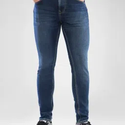 Spykar Blue Slim Fit Jeans-image-39