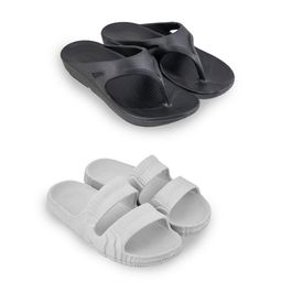 Feel alive Set Of 3 Ultra-Comfortable & Lightweight Thong Flip-Flops & Sliders-picture-20