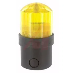 Schneider Electric XVBL Base Mount 24 V AC, 24-48 V DC Yellow Flashing Beacon, XVBL4B8-3