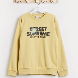 Juniors by Babyshop Boys Typographic Printed Sweatshirt-99