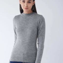 RVK Grey Slim Fit Sweater-21