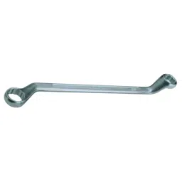 Jhalani Deep Offset Bi-Hexagonal Ring Spanner No.2 Size 47.24x56.39 mm Heavy Duty Chrome Vanadium Steel Sliver-1