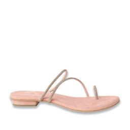 Van Heusen Women's Peach Toe Ring Sandals-34