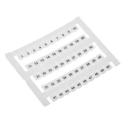 RS PRO Marker Card for use with DIN Rail Terminal, 501629-image-41