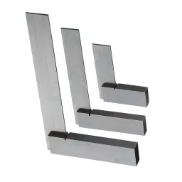 illuminate Tools Engineer Try Square Stainless Steel 2 inch, 4 inch & 6 inch, 0329BY1MAZ1 (Set of 3 Pcs)-1