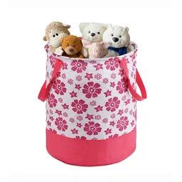 Kuber Industries Pink & White Reusable Multi-Utility Organisers-89