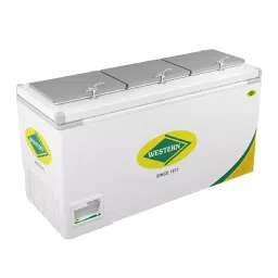 WESTERN 480 L Triple Door White Hard Top Eutectic Freezer, NWHF525HE-HC-26