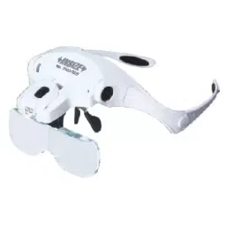 Insize White 5 Interchangeable Lens Magnification Glasses 7523-3D5-12