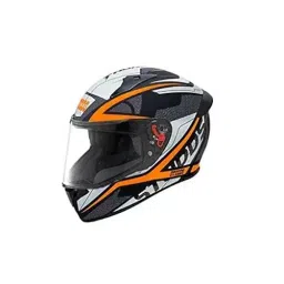 Studds N10 Matt Black Medium (570 mm) Full Face Helmet, Thunder D4 Decor-image-24