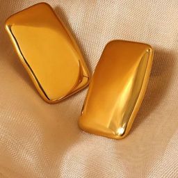 DressBerry Square Studs Earrings-12