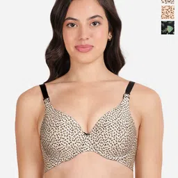 shyaway Floral Bra Medium Coverage Underwired Lightly Padded-28