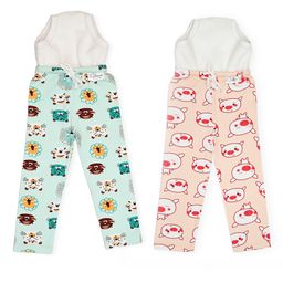 Snugkins Diaper Pants Potty Training Pajamas for Toddlers Boys and Girls. 100% Cotton. Size 4 Fits 4  5 years - Pack of 2-24