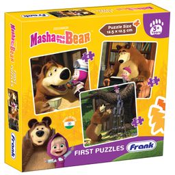 Masha and The Bear First Puzzles - 18 Pieces -70206-6