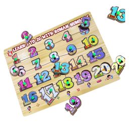 TOYTALES Educational Numbers Puzzle Game- 20 Pieces-24