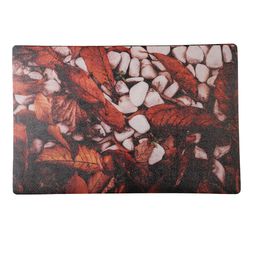 FABINALIV Abstract Rubber Door Mat - Multicolor image 2