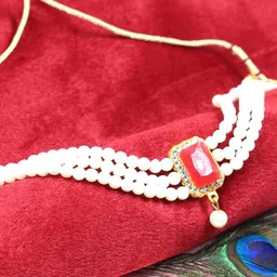 Anouk Women Red Jewellery Set-67