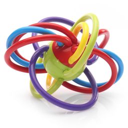 Zoe Loopitoy Tube Teether Rattle - Multicolour image 4