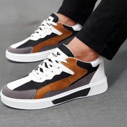 VATELIO Men Brown Canvas Casual Shoes-picture-7