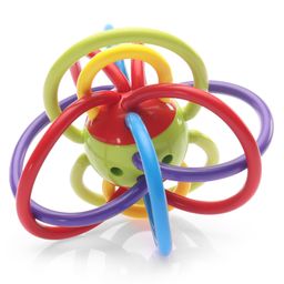 Zoe Loopitoy Tube Teether Rattle - Multicolour image 5