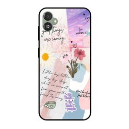 QRIOH Silicone Floral Printed Samsung Galaxy F14 5G Back Case-picture-16