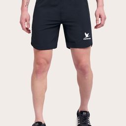 OXPECKER Men Regular Fit Mid-Rise Gym Shorts-picture-0