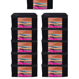 AMAK INC Black Fabric Multi-Utility Wardrobe Organisers-picture-14