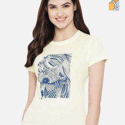 Dreambe Women Typography Printed T-shirt-picture-47