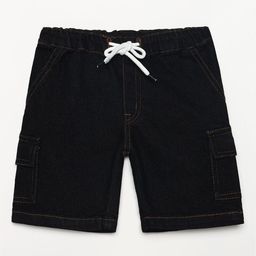 YK Boys Low-Rise Denim Shorts-picture-5