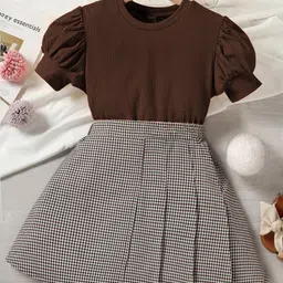 Miss & Chief Embellished A-Line Dress-image-90