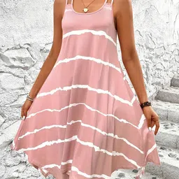 StyleCast x Revolte Striped A-Line Dress-picture-39