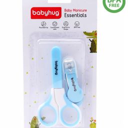 Babyhug Scissors & Nail Clipper Set - Sky Blue-20