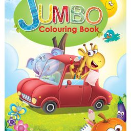 Jumbo Colouring Book - English-16