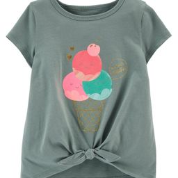 Carter's Ice Cream Jersey Tee - Green-image-6