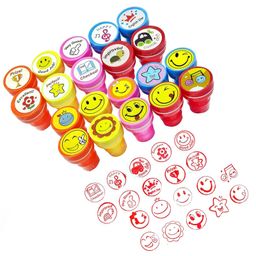 FunBlast Emoji & Motivation Text Stamps Pack of 20  - Multicolor-21