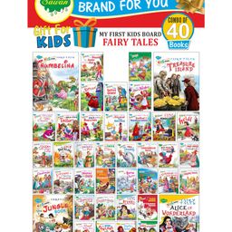 Sawan My First Kids Board Fairy Tales Story Books Set Of 40 - English-25