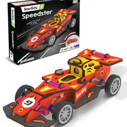 Smartivity Stem Wheels Speedster DIY Building Construction Activity Kit - Multicolor-24
