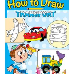 How to Draw Transport Step by Step Drawing Book - English-10