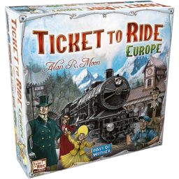 Yamama Ticket to Ride Europe Board Game - Multicolor-19