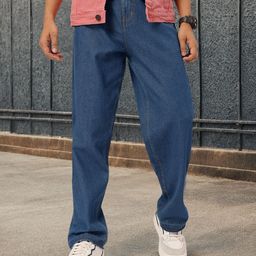 Kook N Keech Men Comfy Cool Frayed Denims-image-31