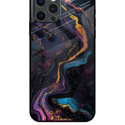 QRIOH Quirky Printed iPhone 12 Pro Max Back Case Mobile Accessories-image-91