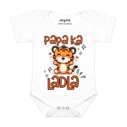 Arvesa Papa Ka Ladla Printed Bodusuit-image-95