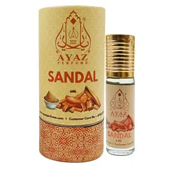 AYAZ Sandal Non Alcoholic Long Lasting Attar - 6 ml-30