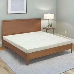 Royaloak White & Beige Cotton Breathable Mattress Protector-image-91